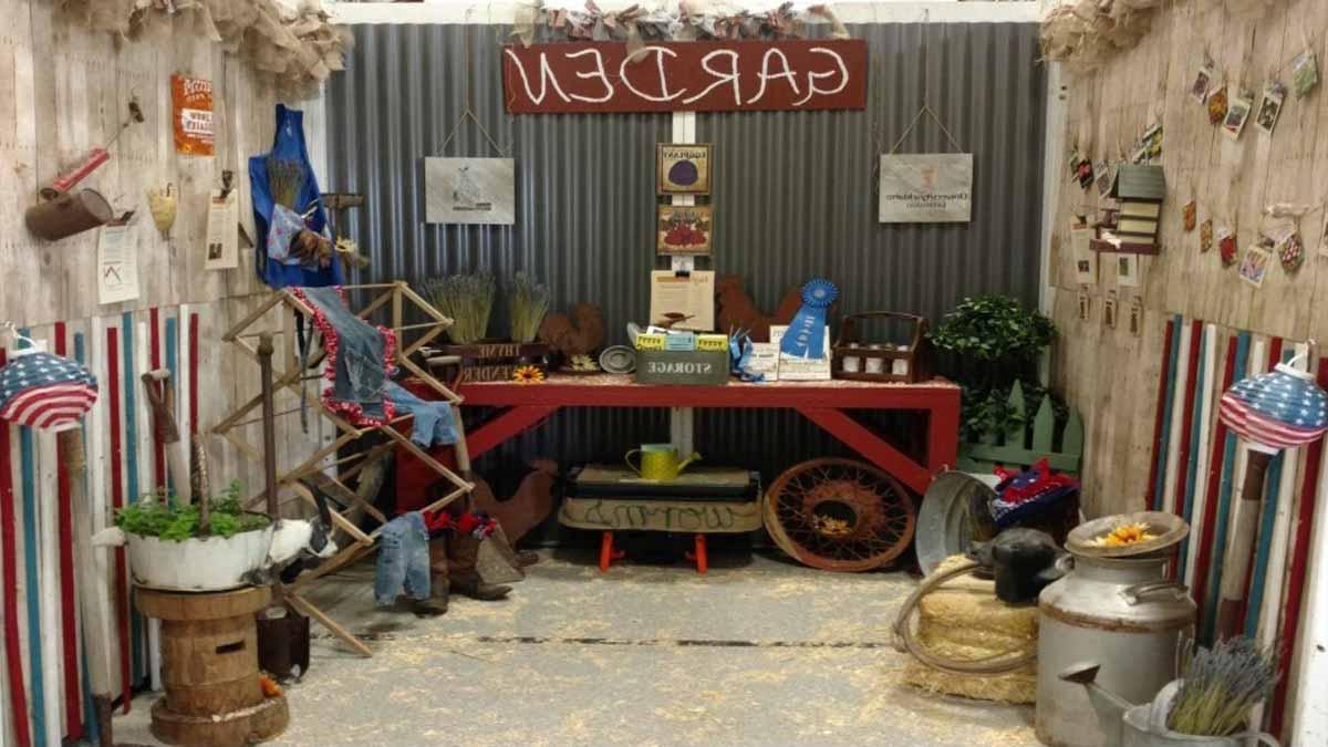 Bonner County Fair, University of Idaho Extension booth